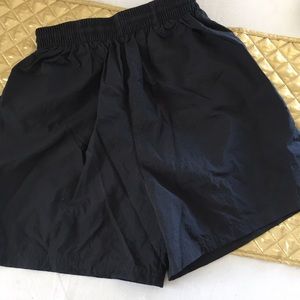 Black swimming shorts